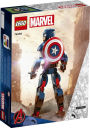 Alternative view 7 of LEGO Marvel Super Heroes Captain America Construction Figure 76258