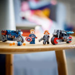 Alternative view 5 of LEGO® Marvel Super Heroes Black Widow & Captain America Motorcycles 76260 (Retiring Soon)