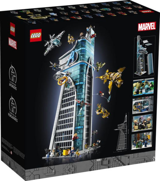 Have you checked out our new  video? We give you a side by side  comparison of the Lego Marvel Avengers Tower and the Lego Daily Bu