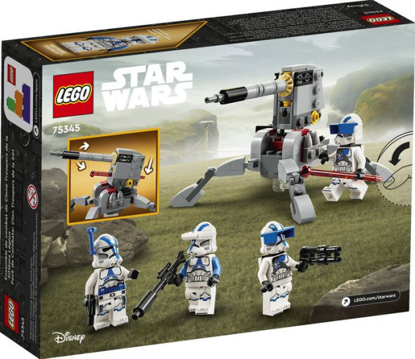  LEGO Star Wars: Clone Trooper Army of 4 : Toys & Games