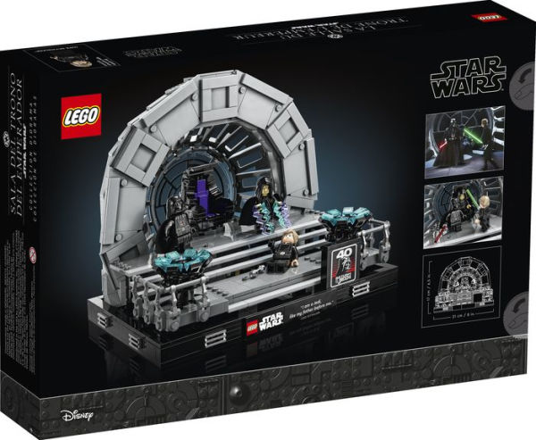 Lego Star Wars Emperor's Throne Room Diorama Collectible Building Set 75352  : Target