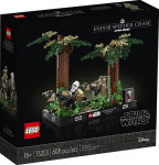 Alternative view 6 of LEGO Star Wars Endor Speeder Chase Diorama 75353