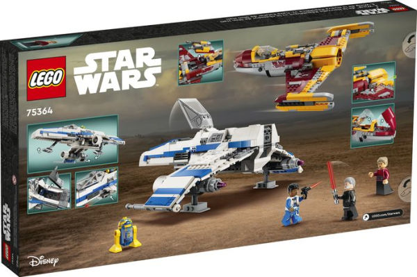 LEGO Star Wars New Republic E-Wing vs. Shin Hati's Starfighter 75364