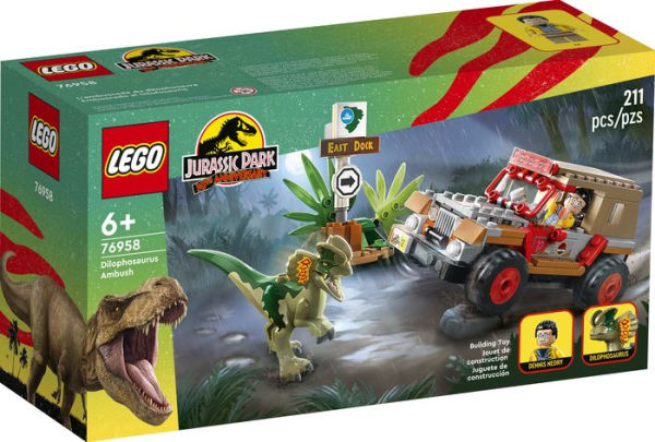 LEGO Jurassic World Dilophosaurus Ambush 76958