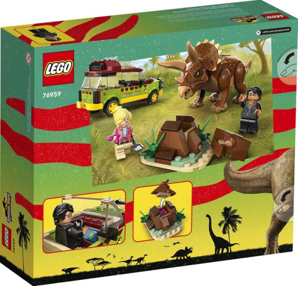 LEGO Jurassic World Triceratops Research 76959