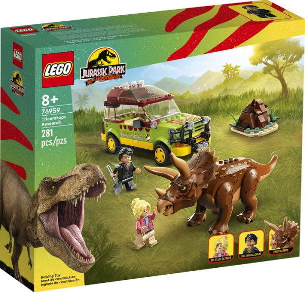 LEGO Jurassic World Triceratops Research 76959