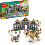 Alternative view 1 of LEGO Jurassic World Visitor Center: T. Rex & Raptor Attack 76961