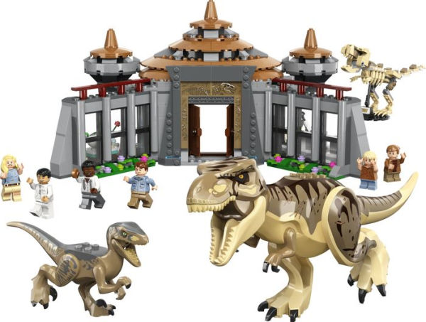 LEGO Jurassic World Visitor Center: T. Rex & Raptor Attack 76961