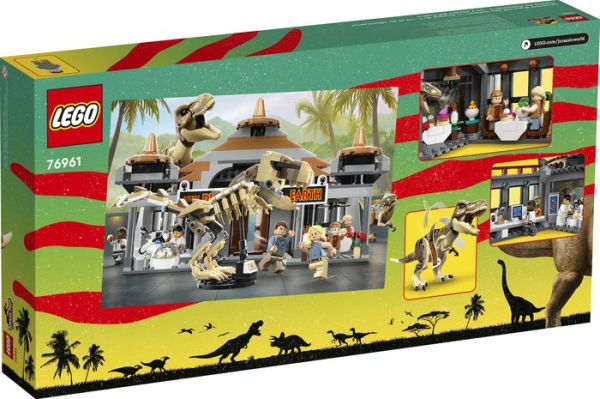 LEGO Jurassic World Visitor Center: T. Rex & Raptor Attack 76961 by LEGO  Systems Inc.