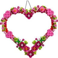 Title: LEGO Heart Ornament 40638