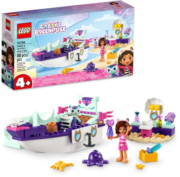 LEGO® Gabby's Dollhouse Gabby & MerCat's Ship & Spa 10786 (Retiring Soon)