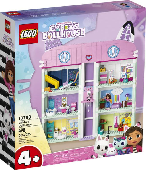 LEGO Gabby's Dollhouse Ship & Spa Set 10786 + Large LEGO Storage Head