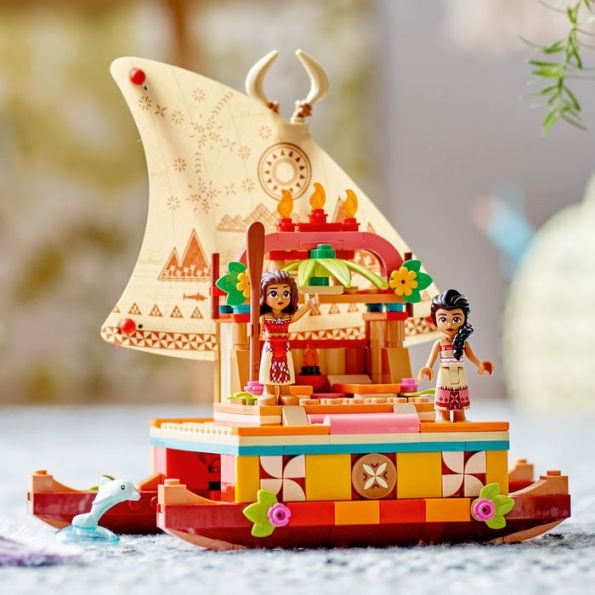 LEGO Disney Princess Moana's Wayfinding Boat 43210