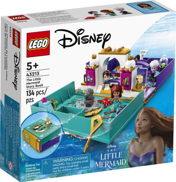 LEGO Disney Princess The Little Mermaid Story Book 43213 (Retiring Soon)