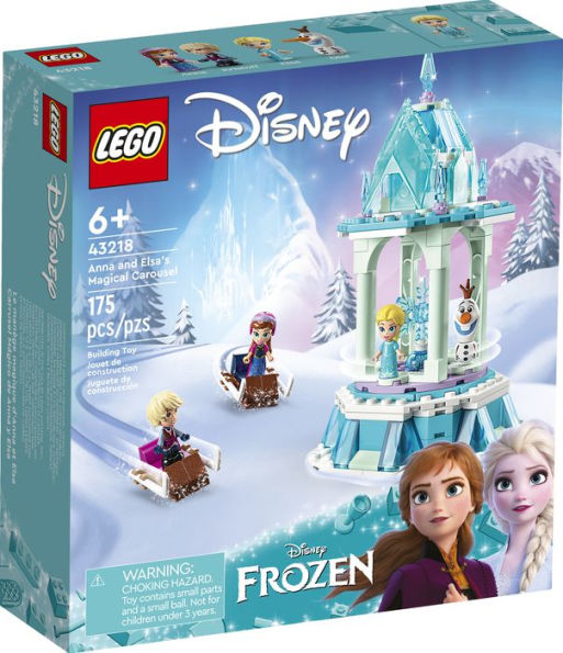 LEGO Disney Princess Anna and Elsa's Magical Carousel 43218