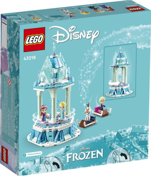 LEGO Disney Princess Anna and Elsa's Magical Carousel 43218