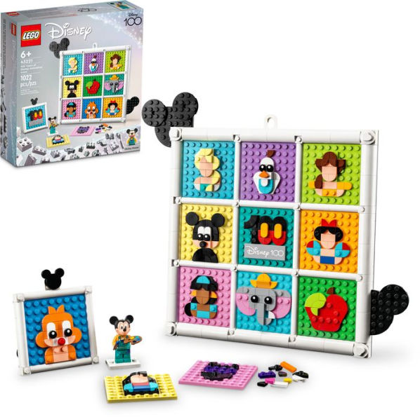 LEGO® Disney Classic 100 Years of Disney Animation Icons 43221 (Retiring Soon)