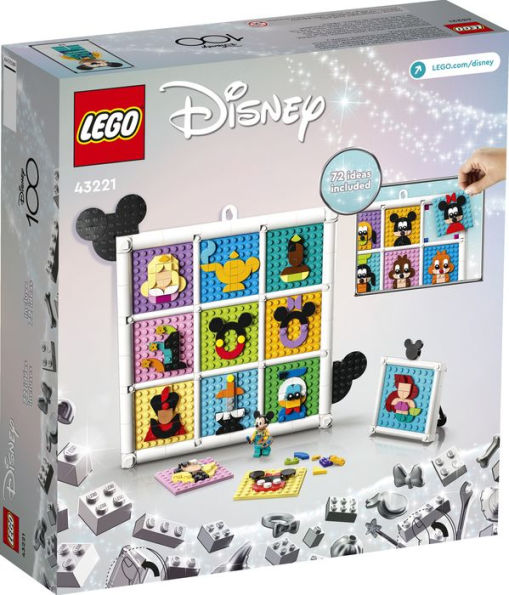LEGO® Disney Classic 100 Years of Disney Animation Icons 43221 (Retiring Soon)