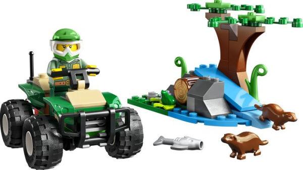 LEGO City Great Vehicles ATV and Otter Habitat 60394