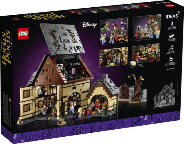 LEGO Ideas Disney's Hocus Pocus: The Sanderson Sisters' Cottage 21341