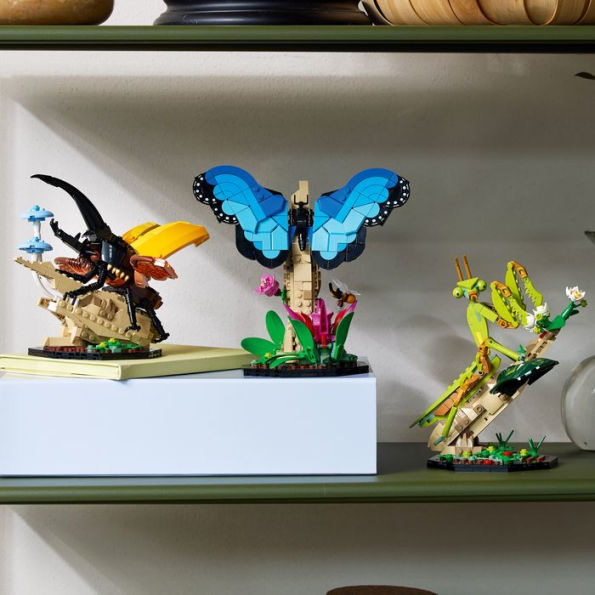 LEGO Taxidermied Insect Collection is All About Bugs and Bricks