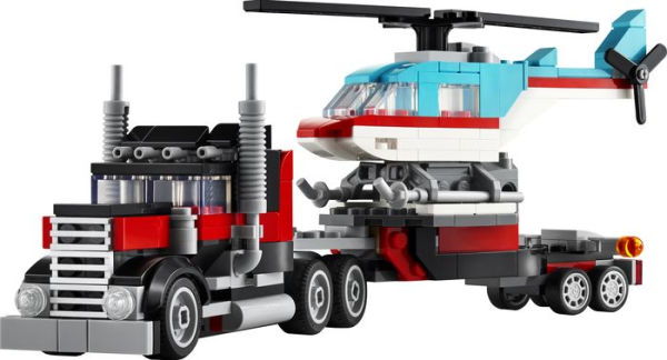LEGO Creator Flatbed Truck with Helicopter 31146