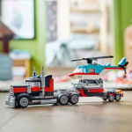 Alternative view 5 of LEGO Creator Flatbed Truck with Helicopter 31146