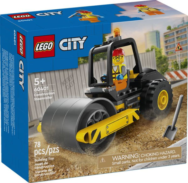 LEGO City Great Vehicles Construction Steamroller 60401