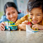 Alternative view 4 of LEGO® City Great Vehicles Emergency Ambulance and Snowboarder 60403 (Retiring Soon)