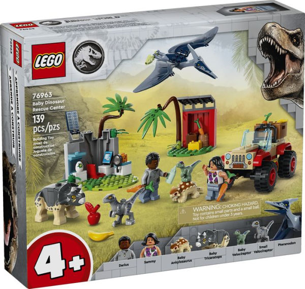 LEGO Jurassic World Baby Dinosaur Rescue Center 76963