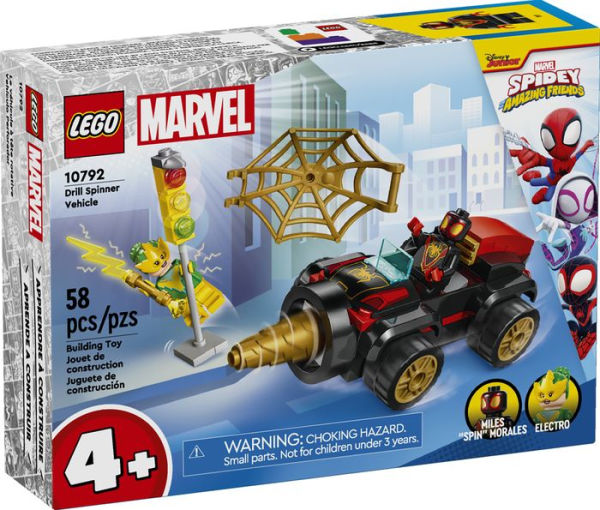 LEGO Spidey Drill Spinner Vehicle 10792