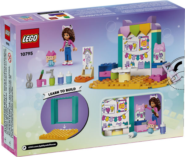 LEGO Gabby's Dollhouse Crafting with Baby Box 10795