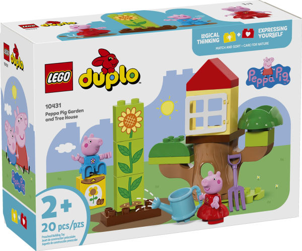 LEGO DUPLO Peppa Pig Garden and Tree House 10431