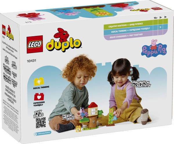 LEGO DUPLO Peppa Pig Garden and Tree House 10431