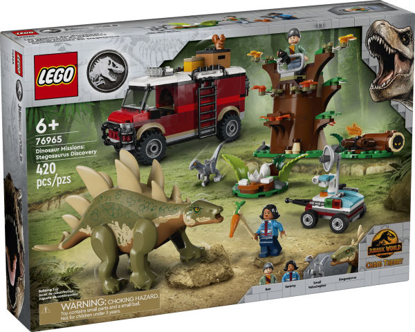 LEGO Jurassic World Dinosaur Missions: Stegosaurus Discovery 76965