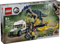 Alternative view 6 of LEGO Jurassic World Dinosaur Missions: Allosaurus Transport Truck 76966