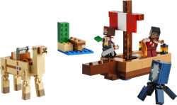 Alternative view 2 of LEGO Minecraft The Pirate Ship Voyage 21259