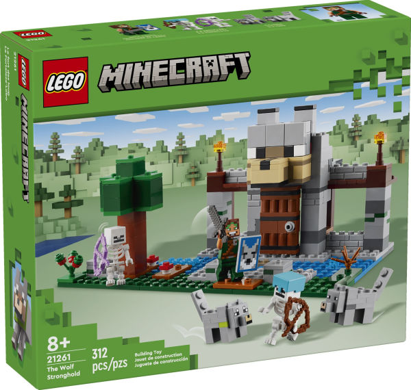 LEGO Minecraft The Wolf Stronghold 21261