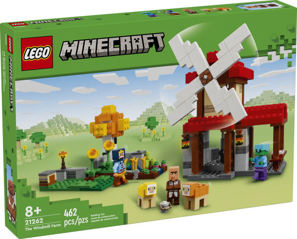 LEGO Minecraft The Windmill Farm 21262