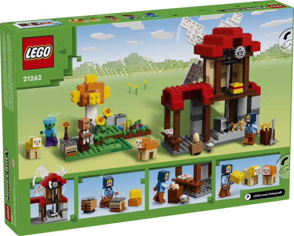 LEGO Minecraft The Windmill Farm 21262