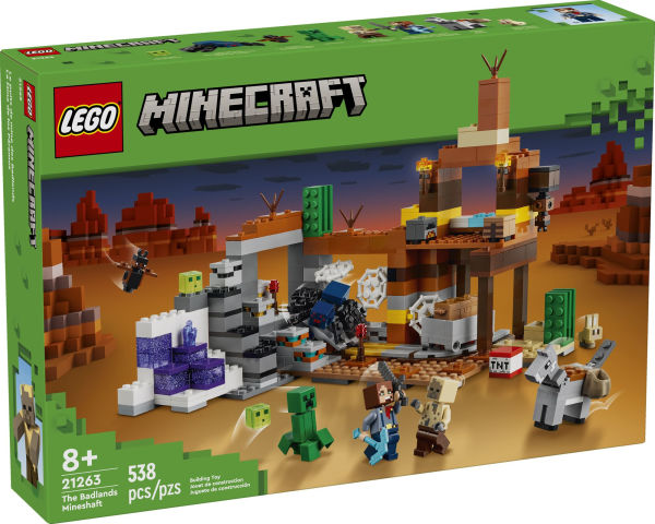 LEGO Minecraft The Badlands Mineshaft 21263