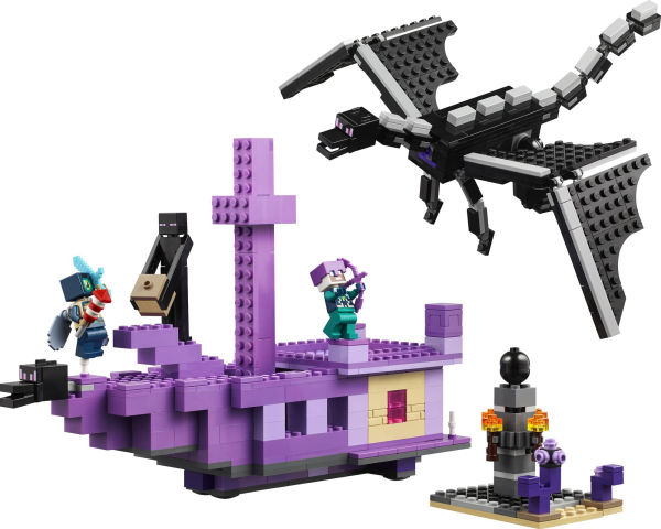 LEGO Minecraft The Ender Dragon and End Ship 21264