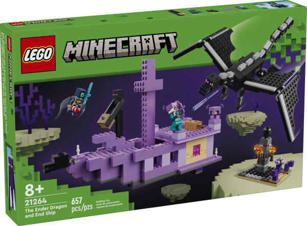 LEGO Minecraft The Ender Dragon and End Ship 21264