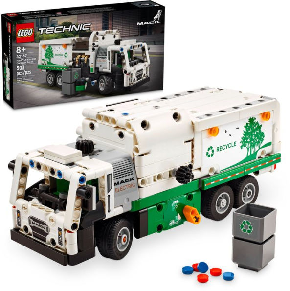 LEGO Technic Mack LR Electric Garbage Truck 42167