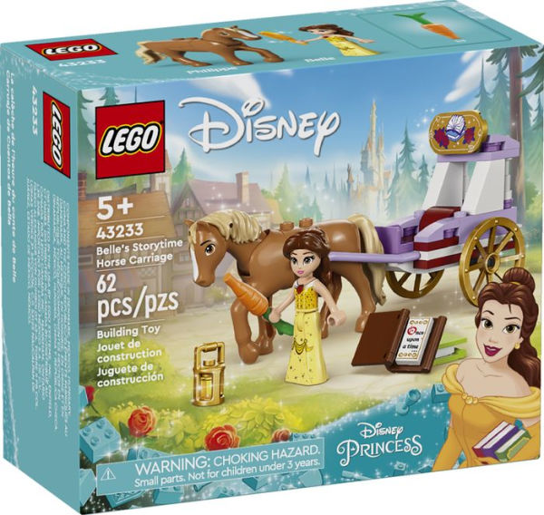 LEGO Disney Princess Belle's Storytime Horse Carriage 43233