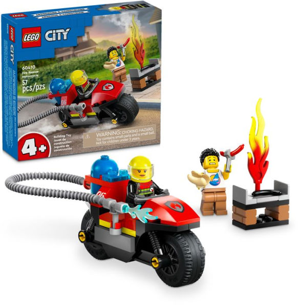 LEGO City Fire Rescue Motorcycle 60410