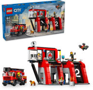 LEGO City Fire Station with Fire Truck 60414