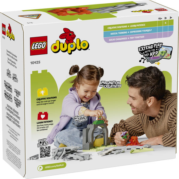 LEGO DUPLO Train Tunnel and Tracks Expansion Set 10425