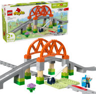 Title: LEGO DUPLO Train Bridge and Tracks Expansion Set 10426