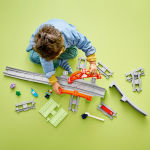 Alternative view 3 of LEGO DUPLO Train Bridge and Tracks Expansion Set 10426